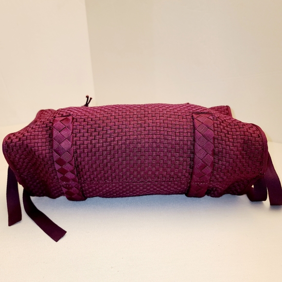 The Sak purple crocheted NWOT barrel purse - Picture 13 of 16